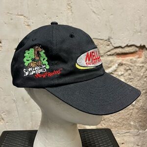 Vintage Cartoon Network Scooby Doo Wacky Racing Black Snapback Baseball Cap Hat
